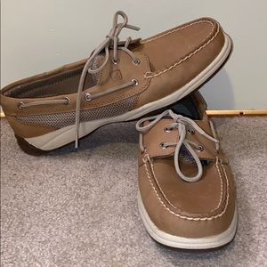Leather Sperry Topsiders
